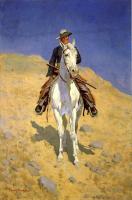 Frederic Remington - Self Portrait on a Horse